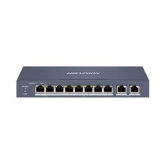 Hikvision Smart 100M POE Switch DS-3E1310HP-EI - Reliable Performance, Easy Setup & Enhanced Security